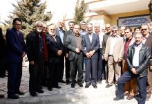 گزارش تصویری از آئیین درختکاری و تقدیر ازهمکاران فضای سبز دانشگاه